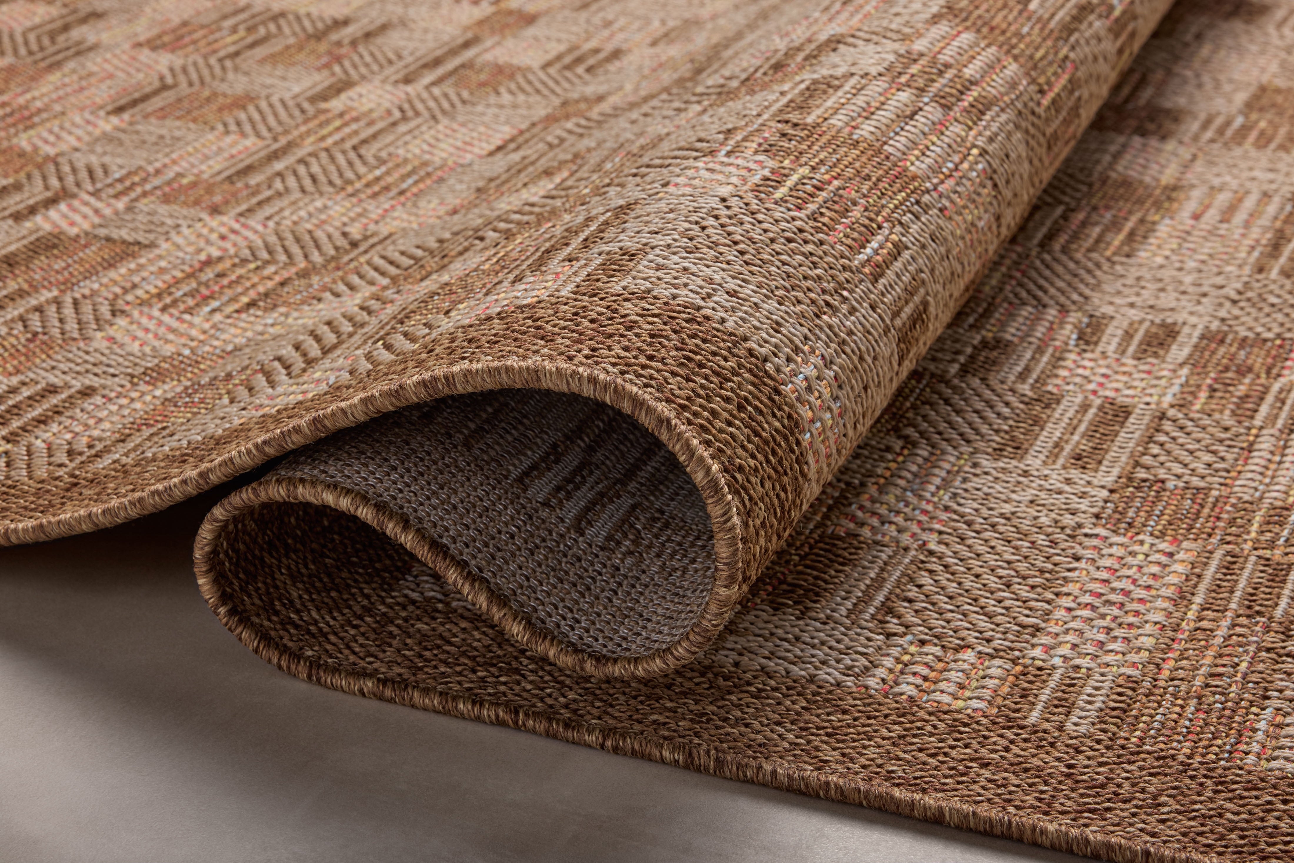Loloi Merrick Chestnut / Fiesta 5' x 7'-7" Area Rug
