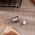 thumbnail image 1 of FENGGUIQU Bagues de Rouleau pour Rôtissoire BBQ Contrepoids Argent Lot de 1, 1 of 7