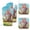 chudan-4OLKJ, variant on Cartoon Birthday Cake Oven Mitt And Pot Holder Set Oven Glove for Kitchen Baking Cooking Grilling