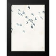 thumbnail image 2 of Design Fabrikken 18x24 Black Modern Framed Museum Art Print Titled - Pigeons Sky, 2 of 5