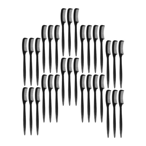 LOLIPPYY 28Pcs Eyebrow Powder Brush for Beginners with Plastic for Personal Use