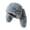 Gray, variant on Y2K Fuzzy Bunny Hat for Women Girls Faux Fur Long Rabbit Ear Hat Warm Cold Proof Ski Cycling Outdoor Furry Winter Hats
