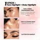 thumbnail image 5 of Set de 3 colores en barra iluminadora SACE LADY Jelly Face Glow, 5 of 6