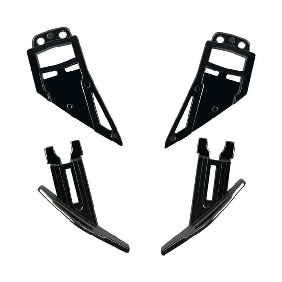 Phyun A Pair of Pivot Kit Base Plate with Four Screws and Two Springs Visor for Agv Pista Gp R Gp Rr Helmet Visor