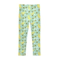 thumbnail image 4 of joogoo Girls' Leggings Avocado Banana Floral Yoga Pants 6T, 4 of 8