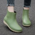 thumbnail image 7 of Juosiy Women's Ankle Rain Boots Walking Fishing Rubber Water-proof Outdoor Non Slip Work Shoes, 7 of 7