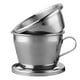 thumbnail image 1 of Café Dripper Verter Sobre Brew Cafetera Café Filtro de Acero Inoxidable Cocina Casa Sunnimix Pote de la cerveza del goteo, 1 of 8