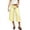 Yellow, variant on RUTAYY Women's Pants Cropped Wide Leg Polka Dot Fold Over Waist Stretch Loose Casual Trousers Sky Blue