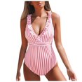 thumbnail image 1 of Maillot de Bain une-Pièce pour Femmes Imprimé Maternité Bikini Natation Tenue de Plage, 1 of 4