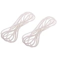 thumbnail image 1 of Paquete de 2 uds. Cordón holográfico de Mylar, señuelo de pesca con mosca de plástico PET, herramienta de bricolaje Blanco Cola Cordón de Mylar holográfico, 1 of 7