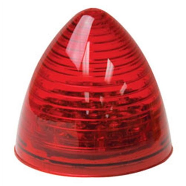 Roadpro RP1281RL 2.5 LED Red Sealed Beehive Lt