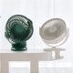 thumbnail image 2 of Bewildely Ventilador de viento de ciclo de verano portátil Ventilador de enfriamiento giratorio de viento de cuatro engranajes Ventilador recargable Electrodomésticos Verde Bewildely HA026436-02, 2 of 6