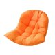 thumbnail image 1 of Silla columpio con soporte para interior y exterior, cesta colgante de mimbre para Patio, con soporte tipo C, con cojín y almohada Fivean unisex, 1 of 2