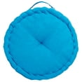thumbnail image 2 of SAFAVIEH Payton Solid Floor Pillow, 20" x 20", Blue, 2 of 6