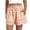 Orange, variant on AJGRHE Women's Fashion Striped Casual Elastic Waist Pocket Shorts Green XL