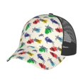 thumbnail image 6 of Lsque Cartoon Sea Turtle Printed Trucker Hat - Baseball Cap for Men Women - Breathable Mesh Side, Adjustable Fit - for Casual Wear, 6 of 7