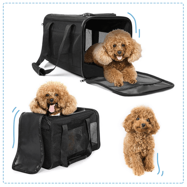 expandable dog travel bag