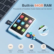 MECHEN M3 Portable MP3 Player 2.4 Full Touch Bluetooth/HiFi/FM/Support 128GB