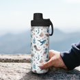 thumbnail image 7 of Honeii Undersea Animals Print 18OZ Sports Insulated Kettle,Double-Walled Stainless Steel Water Bottle with Leak-Proof Lid, Perfect for Outdoor, Sports, and Travel, 7 of 7