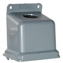 Hubbell Wiring Device-Kellems Angle Back Box,15,100/125 A,1.5in BB100N