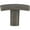 Brushed Pewter, variant on Elements Thatcher 1-1/2 In. Length Polished Chrome Bar Knob 859T-PC