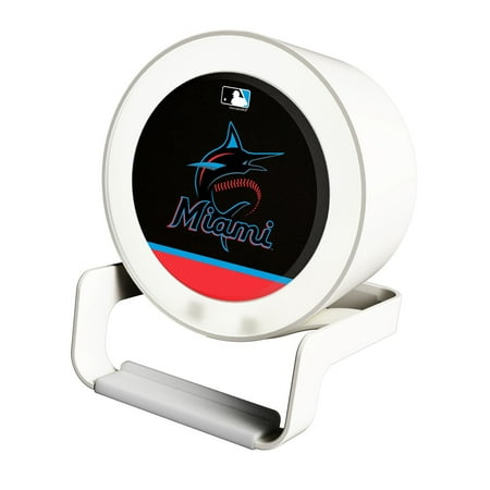 

Miami Marlins Night Light Wireless Charger And Bluetooth Speaker