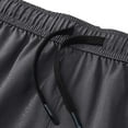thumbnail image 5 of Mgmyaa Men's Double Layer Exercise Shorts Beach Pants Drawstring Elastic Waist Gym Running Shorts with Pockets, 5 of 5