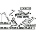 thumbnail image 2 of Febest BUSHING, REAR LOWER CONTROL ARM # CDAB-010 OEM 15267637, 2 of 2