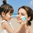thumbnail image 4 of Cute Cat Sunscreen Applicator Brush Set With Protective Cover For Kids Sun Lotion Roller Tool, 4 of 4