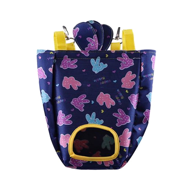 Methold Bolsa de heno para mascotas, bolsa de alimentación de almacenamiento de zanahorias y hierbas colgantes, bolsa de tela Oxford, Suministros de alimentación y agua para mascotas tipo 3