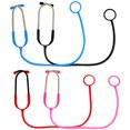 thumbnail image 1 of OULII 4pcs Doctor Tools for  Stethoscope Toy Plastic Red Simulation, 1 of 8