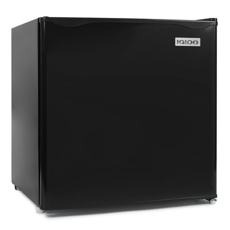 Igloo 1.6 Cu. Ft. Single Door Refrigerator With Freezer IRF16BK - BLACK ONE SIZE