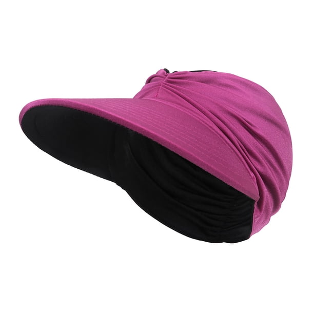 Gorra de béisbol de doble cara para mujer, gorra de ala grande con protección solar, gorra para deportes al aire libre