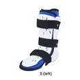 thumbnail image 3 of letairis Attelle de Pied en Résine PP Portable Respirante Antichoc Protectrice Réglable Antidérapante Support Ergonomique pour Cheville Gauche m, 3 of 6