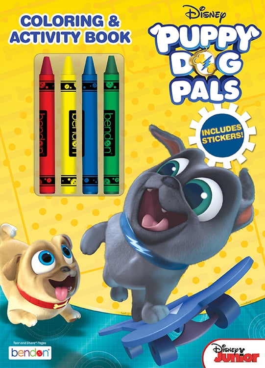 Download Bendon Publishing Puppy Dogs Pals Coloring Book with Crayons - Walmart.com - Walmart.com
