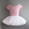 thumbnail image 5 of Justaucorps de Ballet pour Filles, Robe Tutu pour Filles avec Jupe Attachée, Tenue de Danse Sans Manches à Col Rond, Polyester Extensible Doux pour Pratique, Récitals, Usage Quotidien, 5 of 5