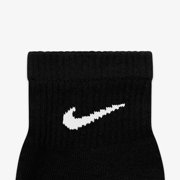Nike Dri-FIT Everyday Plus Cushioned Mid Training Quarter Ankle Socks (6 Pack) Black SX6899-010