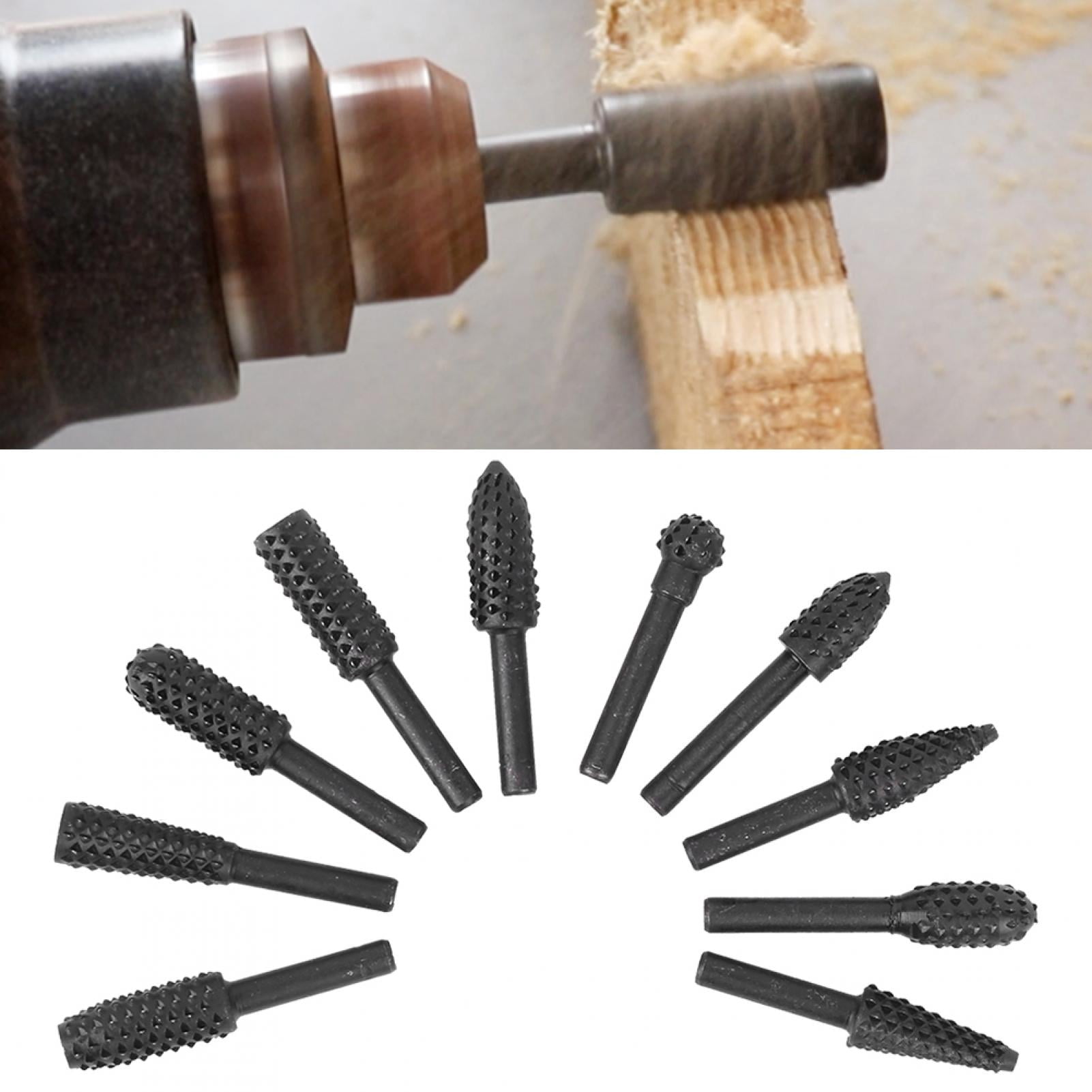 Wood-Polishing Accessories High Finish  Burr,  Drill Bits, Air Tools Die Grinders For Power Drills Produce  Cavities