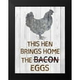 thumbnail image 2 of Lewis, Sheldon 15x18 Black Modern Framed Museum Art Print Titled - The Eggs, 2 of 5