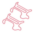 thumbnail image 5 of Petits Trombones, 100pcs en Forme de Chien Trombones Paperclips Finition de Luxe, 5 of 5