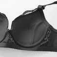 thumbnail image 6 of Gytharion Women's Plus Size Underwire Underwear Bras Push Up Solid Color Floral Lace Front Bow Adjustable Straps Bras Support Comfort Everyday Bras, 6 of 8