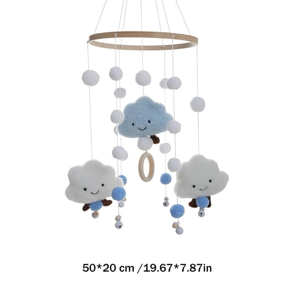 Campana de cama colgante, móvil para bebé, cama colgante, carillón de viento para bebé, móvil para bebé diseñado meticulosamente
