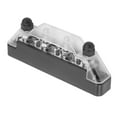 thumbnail image 3 of Marine 48V 150A 4 Post Power Distribution Terminal Block 7 Way Bus Bar with Cover for Cars RVs Boats, 3 of 7