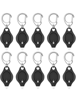 36pcs Flat Key Rings Key Chain Metal Split Ring (Round 3/4 inch, 1 inch and  1.25 inch Diameter), for Home Car Keys Organization, Lead Free  Electroplated Black 