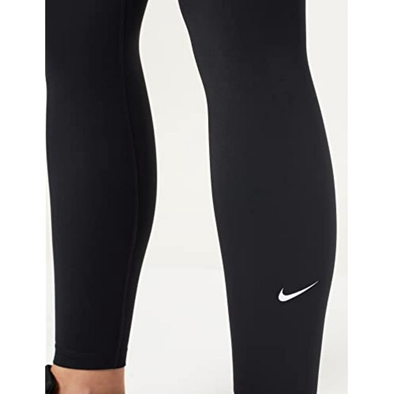 NEW NIKE ONE MID-RISE 7/8 TRAINING YOGA TIGHTS WOMENS SZ SMALL BLACK AT1102  010