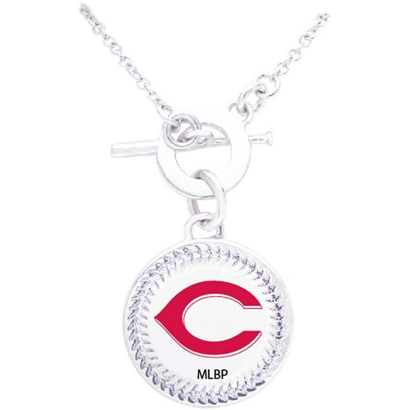 Women's Swarovski Cincinnati Reds Team Logo Necklace