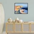 thumbnail image 3 of Stupell Industries Rugged Cliffs Coastline Coastal Painting Black Framed Art Print Wall Art, 30 x 24, 3 of 10