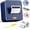 Blue, variant on P1 Label Maker with Label, Barcode Label Makers Machine, 2Inch Thermal Label Sticker Printer, Portable Address Labeler for Small Bussiness Office Coffee Shop Bakery