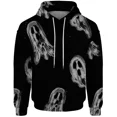 thumbnail image 3 of Sudaderas de estilo nuevo de otoño para hombres Sudadera de hombre moderna y versátil Camisa con capucha con estampado de calavera pequeña Tendencia casual, 3 of 4