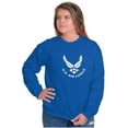 thumbnail image 3 of US Air Force Wings Military Symbol Sweatshirt for Men or Women Brisco Brands S, 3 of 6